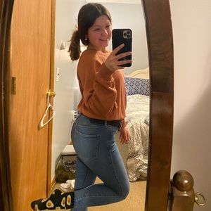 Salmon/Pink Hollister long sleeve!